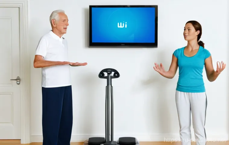닌텐도 Wii의 혁신적 게임 플레이 - **Image Prompt 2: Personalized Mii Characters in a Playful Game World** "A whimsical and colorfu...