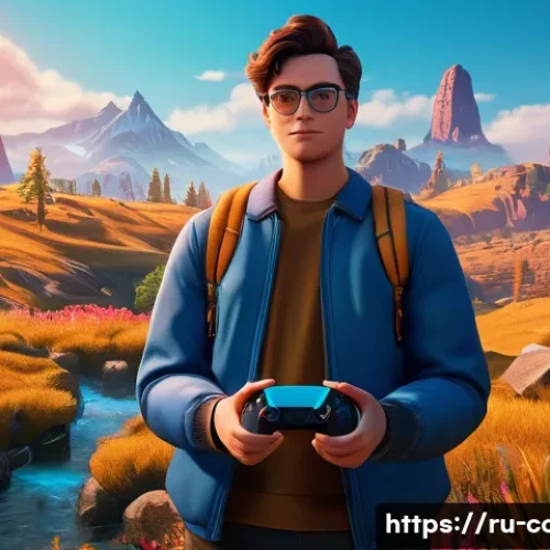 Home 33 레트로 게임의 리마스터 성공 사례 - A detailed scene of a classic video game remaster setting: a nostalgic fantasy landscape with enhanc...